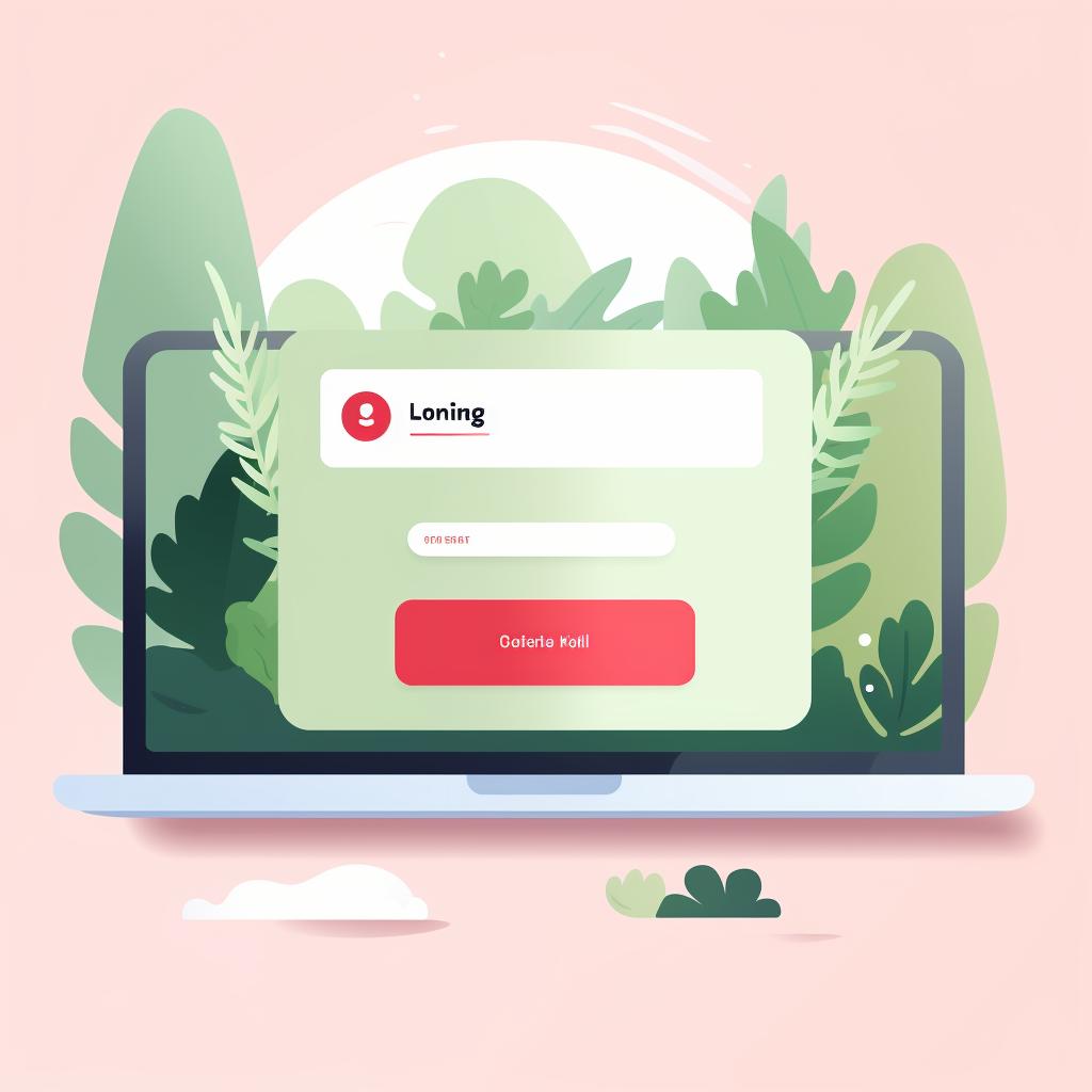 A screenshot showing the Pinterest login page.